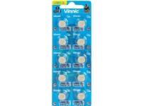 VINNIC ALKALINE BUTTON BATTERIES MINI G6/AG6/LR69 BLISTER 10PCS L921F