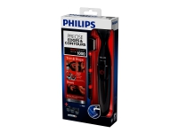 Philips Multigroom Series 1000 MG1100 – Trimmer – sladdlös – röd/svart