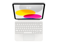 Apple Magic Keyboard Folio - Tastatur og folioveske - med styrepute - Apple Smart connector - QWERTY - Internasjonal engelsk / kanadisk fransk - for 10.9-inch iPad (10. generasjon) PC tilbehør - Mus og tastatur - Tastatur
