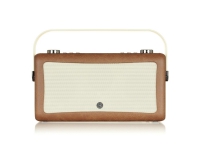 ViewQuest Hepburn Mk II – Bärbar DAB-radio – 20 Watt – brun