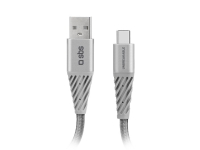 SBS TECABLEUNRETCK 1,5 m USB A USB C Sølv