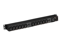 Eaton FlexPDU – Kraftdistributionsenhet (kan monteras i rack) – AC 220-240 V – 3000 VA – ingång: IEC 60320 C20 16A – utgångskontakter: 13 (IEC-kontakt) – 1U – 19