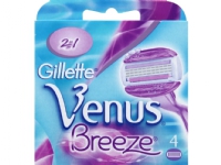 Gillette Venus Breeze – Påfyllnadsrakblad – kvinna – 3 blad – 1.9 g  (paket om 4)