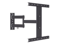 Sinox One - Brakett - justerbar arm - for LCD-skjerm - svart - skjermstørrelse: 32-55 - veggmonterbar TV, Lyd & Bilde - Monteringsfester - Vegg