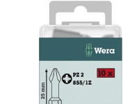 Wera 855/1 Z DIY SiS 05072404001 Korsklippbit PZ 2 Verktygsstål slitstarkt D 6.3 10 st