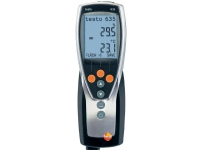 testo 635-1 Fuktmätare (hygrometer) 0 % rH 100 % rH Daggpunktsvisning/formvisning