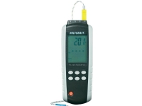 Temperatur-måleudstyr VOLTCRAFT PL-125-T4 -200 – +1372 °C Sensortype K J Kalibreret: Fabriksstandard