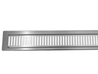 Purus Line rist/ramme model RIB, 600 mm lang, monteres mod væg Rørlegger artikler - Avløp - Rister