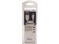 Sinox i-Media – Lightning-kabel – USB hane till Lightning hane – 2 m – för Apple iPhone 5 5s