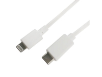 Sinox iMedia USB C till Lightning-kabel. 1m. Vit