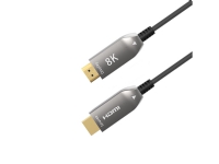 Sinox SHD HDMI™ Optisk kabel 8K60Hz+E. 40m. Sort