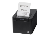 Citizen CT-E301 - Kvitteringsskriver - tofarget (monokrom) - direktetermisk - Rull (7,95 cm), Rull (5,75 cm) - 203 dpi - inntil 250 mm/sek - USB 2.0 - kutter - svart Skrivere & Scannere - Andre kontormaskiner - Matrix & Etikettskriver