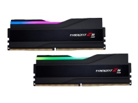 G.Skill Trident Z5 RGB - DDR5 - sett - 64 GB: 2 x 32 GB - DIMM 288-pin - 6400 MHz / PC5-51200 - CL32 - 1.4 V - ikke-bufret - ikke-ECC - matt svart, børstet aluminiumssvart PC-Komponenter - RAM-Minne - DDR5