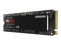 Samsung 990 PRO MZ-V9P2T0BW - SSD - kryptert - 2 TB - intern - M.2 2280 - PCIe 4.0 x4 (NVMe) - 256-bit AES - TCG Opal Encryption 2.0 PC-Komponenter - Harddisk og lagring - SSD