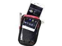 Plano P549XL Smartphone Bag XL Sort Rød
