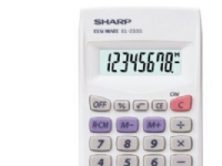 Sharp EL-233S, 8 sifre Kalkulator