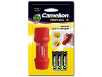 Bilde av Camelion Hp7011-3r03pbp, Lommelykt, Rød, Termoplastisk Elastomer (tpe), 3 M, Ipx4, Led