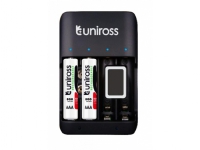 Uniross Batteries Uniross Charger AA AAA 9V
