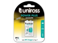 Uniross Batteries Uniross 9V/6LR61 Alkaline