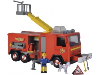 Simba Fireman Sam Jupiter Pro brandbil + figur av Sam + figur av hund (9252516)