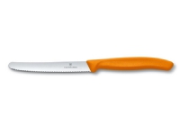 Alternativ bild 0 för Victorinox Tomat- och Korvkniv 11 cm Tandad Orange
