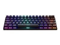 SteelSeries Apex 9 Mini – Tangentbord – bakgrundsbelyst – USB – Amerikansk engelska – tangentbrytare: SteelSeries Linear OptiPoint Optical (swappable)