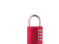 ABUS 488139, Rød, Aluminium, 110 g, 1 stykker Huset - Sikkring & Alarm - Hengelås