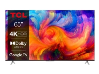 TCL 65P638 - 65 Diagonalklasse (64.5 synlig) - P638 Series LED-bakgrunnsbelyst LCD TV - Smart TV - Google TV - 4K UHD (2160p) 3840 x 2160 - HDR - mørkt sølv TV, Lyd & Bilde - TV & Hjemmekino - TV