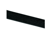 VELCRO® E00110033011425 Burrebånd til fastlimning Loop (L x B) 25000 mm x 100 mm Sort 25 m