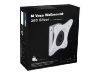 Multibrackets M VESA Wallmount 360 – Monteringssats (väggfäste) – för LCD-TV – silver – skärmstorlek: 15-40