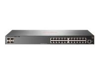 HPE Aruba 2930F 24G 4SFP - Switch - L3 - Styrt - 24 x 10/100/1000 + 4 x Gigabit SFP (opplink) - rackmonterbar PC tilbehør - Nettverk - Switcher