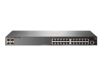 HPE Aruba 2930F 24G 4SFP+ - Switch - L3 - Styrt - 24 x 10/100/1000 + 4 x 1 Gigabit / 10 Gigabit SFP+ (opplink) - rackmonterbar PC tilbehør - Nettverk - Switcher