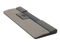 Contour SliderMouse Pro – Rullmus – slimmad – ergonomisk – 6 knappar – trådlös kabelansluten – Bluetooth 2.4 GHz USB-C – trådlös USB-mottagare – ljusgrå