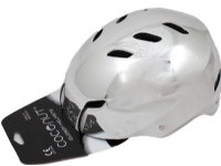 Coconut Glossy Helmets Sølv Cykelhjelm Medium