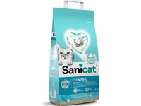 Sanicat Clumping kattesand, strø, for katter, bentonitt, Marseille såpe, 16l, klumper Kjæledyr - Katt - Kattesand og annet søppel