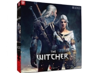 GAMING PUZZLE: THE WITCHER(WIEDŹMIN): GERALT AND CIRI PUZZLES - 1000 N - A