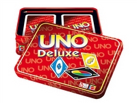 Games UNO Deluxe, Kort Spill, Shedding, 7 år, Familiespill Leker - Spill