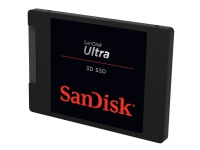 SanDisk Ultra 3D – SSD – 500 GB – inbyggd – 2.5 – SATA 6Gb/s