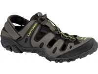 Lahti Pro SANDALER PU/STRIKKET KHAKI-SORT-GRØNN, 39, LAHTI