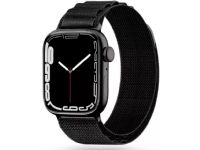 Tech-Protect TECH-PROTECT NYLON PRO APPLE WATCH 4/5/6/7/8/SE/ULTRA (42/44/45/49 MM) BLACK Helse - Pulsmåler - Tilbehør