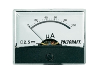 Bilde av Voltcraft Am-60x46/100µa/dc Am-60x46/100µa/dc Måleapparat Til Indbygning Am-60x46/100µa/dc 100 µa Drejespole