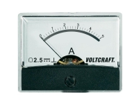 VOLTCRAFT AM-60X46/5A/DC Måleapparat til indbygning AM-60X46/5A/DC 5 A Drejespole