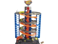 Hot Wheels City Power Parking Garage Playset Play Building (Includes Vehicle)