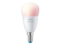 WiZ – LED-glödlampa – form: P45 – glaserad finish – E14 – 4.9 W (motsvarande 40 W) – klass F – helfärg – 2200-6500 K