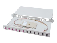 DIGITUS Professional DN-96330-4 – Fiberoptisk skarvlåda – LC x 12 – 1U – 19
