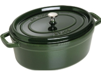 Staub Cocotte, Single pan, Grønn, Støpejern, 5,4 l, 1 stykker, 31 cm