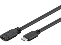 PremiumCord Prodlužovací kabel USB 3.2 generation 2, C/male - C/female, 1m PC tilbehør - Kabler og adaptere - Datakabler