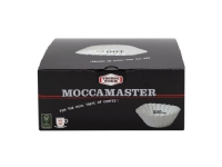 Moccamaster 85025, Kaffefilter, Moccamaster, Hvit, Papir, 100 stykker, 110 mm Kjøkkenapparater - Kaffe