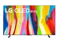 LG OLED42C21LA - 42 Diagonalklasse C2 Series OLED TV - OLED evo - Smart TV - webOS, ThinQ AI - 4K UHD (2160p) 3840 x 2160 - HDR TV, Lyd & Bilde - TV & Hjemmekino - TV
