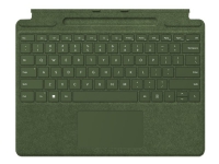 Bilde av Microsoft Surface Pro Signature Keyboard - Tastatur - Med Styreplate, Akselerometer, Lagrings- Og Ladebakke For Surface Slim Pen 2 - Qwerty - Skandinavisk - Skog - For Surface Pro 8, Pro 9, Pro X